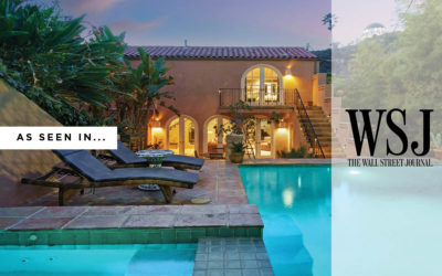 This 1924 Mediterranean home’s hillside location… seclusion & views…