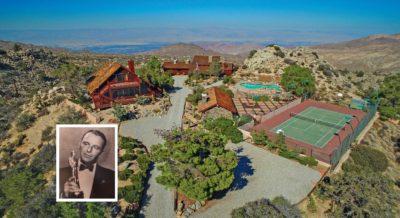 Frank Sinatra’s Swinging Mountain Retreat Returns to the Market at $4.25M