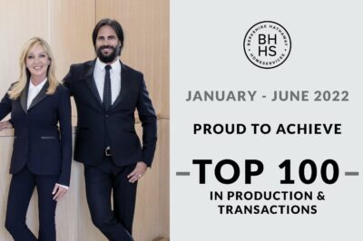 Proud to Achieve – Top 100 – in Production & Transactions – January to June 2022