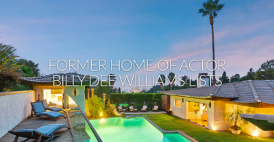 Former Beverly Hills Home of Actor Billy Dee Williams Exudes a Modern Balinese Vibe