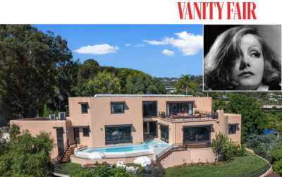 Greta Garbo, her villa in Beverly Hills for sale